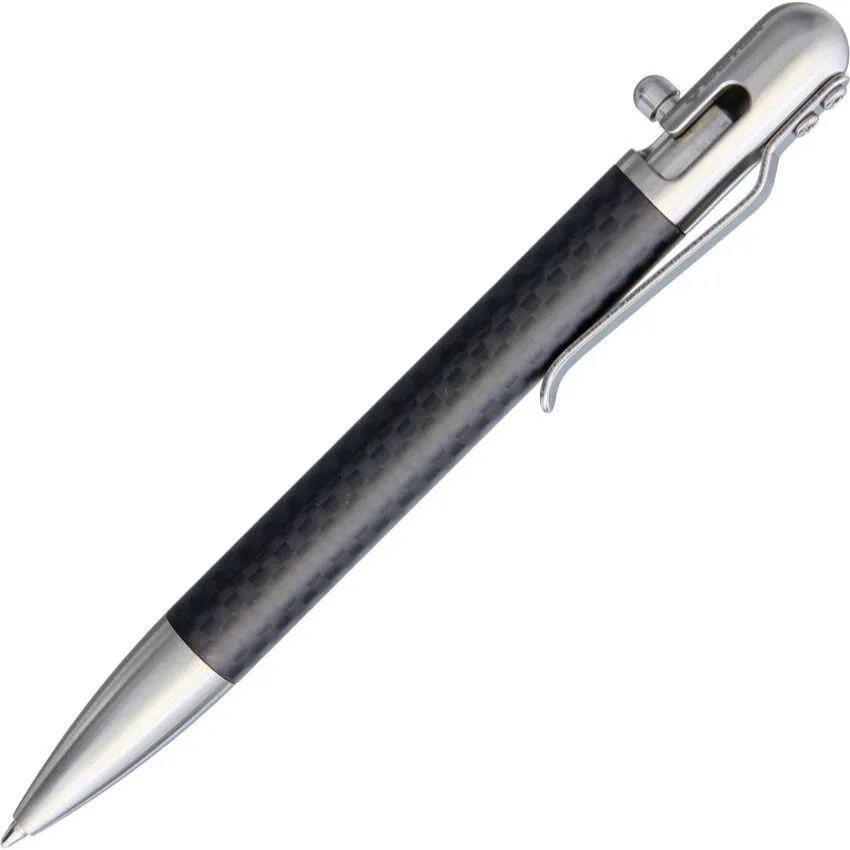 美國Bastion堡壘筆防衛款REGAL CF Bolt Action Pen碳纖維L型側推結構BSTN224