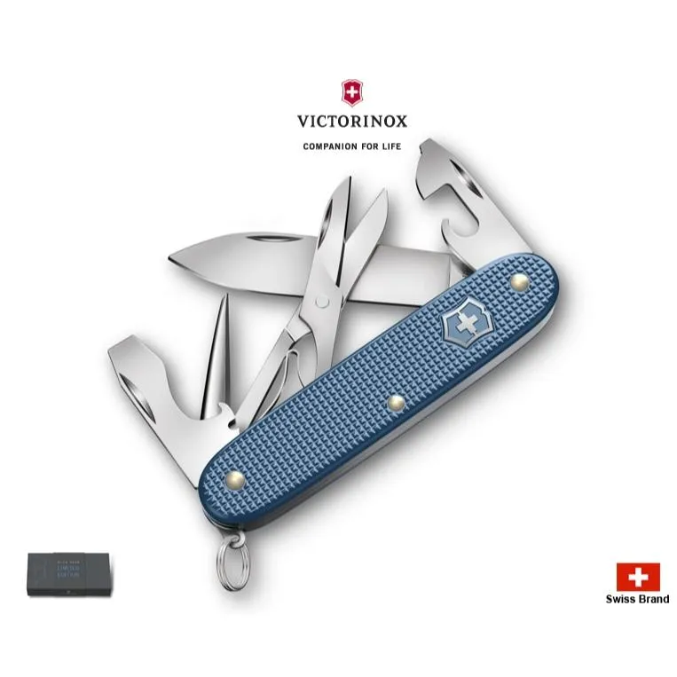 Victorinox瑞士維氏Alox鋁合金93mm冰川藍2026年限量版Pioneer X瑞士刀0.8231.L26