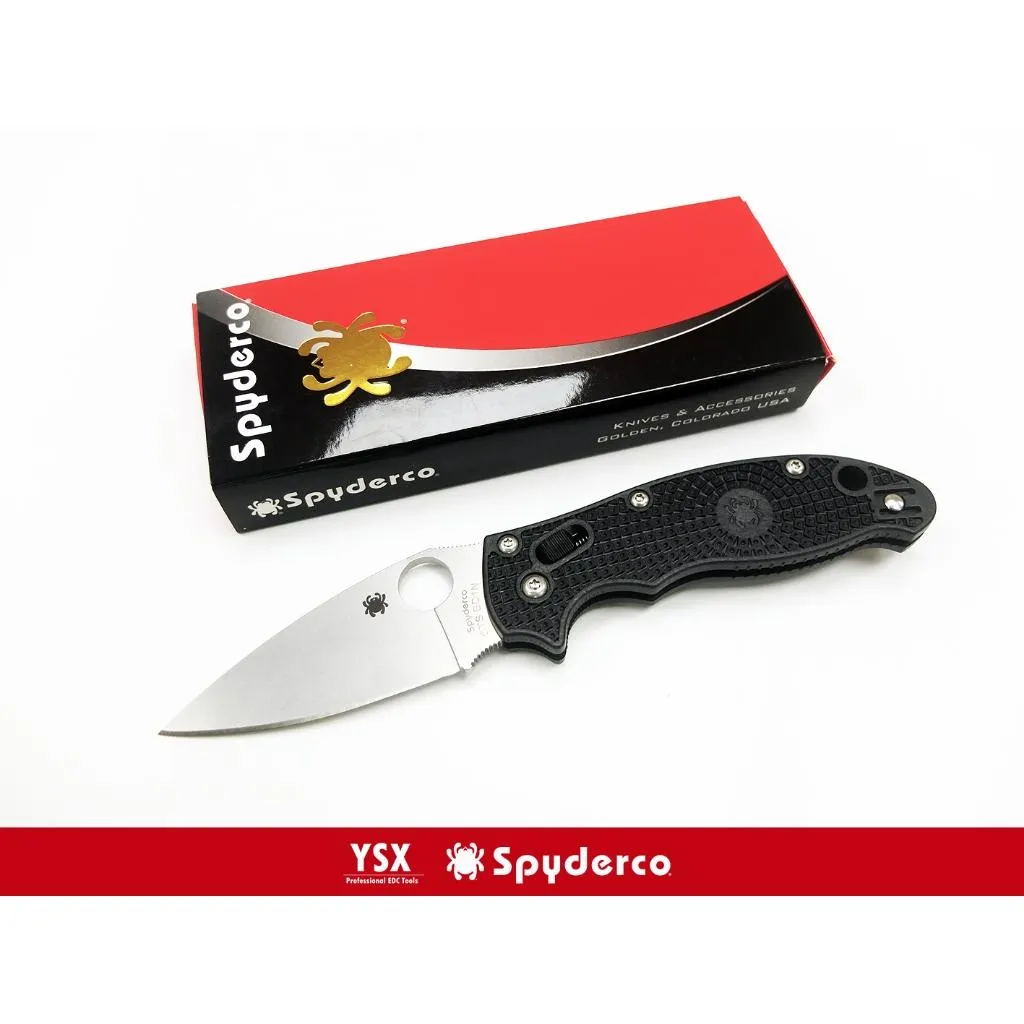 Spyderco美國蜘蛛MANIX 2 LIGHTWEIGHT折刀FRCP柄CTS BD1N鋼【SPC101PBK2】