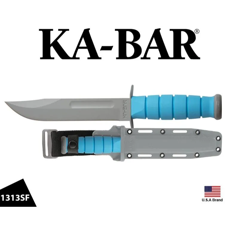 美國Ka-Bar直刀1313SF USSF Space Bar 4.2mm刃厚1095高碳鋼附刀鞘【KA1313SF】