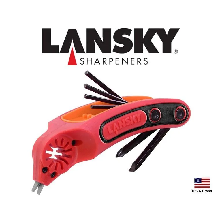 Lansky美國磨刀器BowSharp Tool 12合1多功能起子裝備組合工具磨刀磨箭器【LSBSHARP】