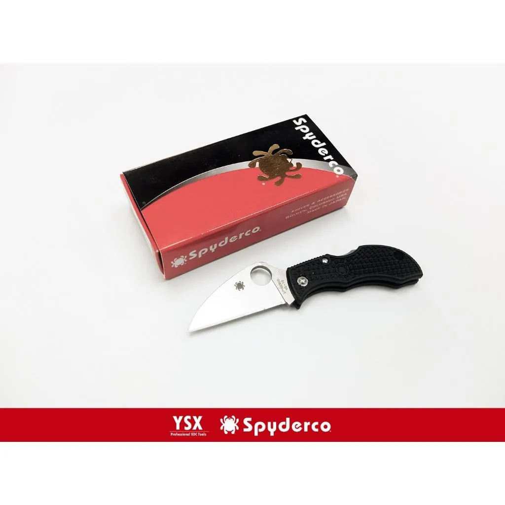 Spyderco美國蜘蛛Manbug WHARNCLIFFE迷你折刀VG-10不銹鋼【SPMBKWP】