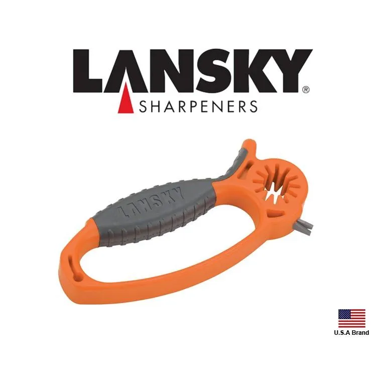 Lansky美國磨刀器3用型弓箭箭頭打磨,箭頭扭開,刀具打磨【LSLTCBH】