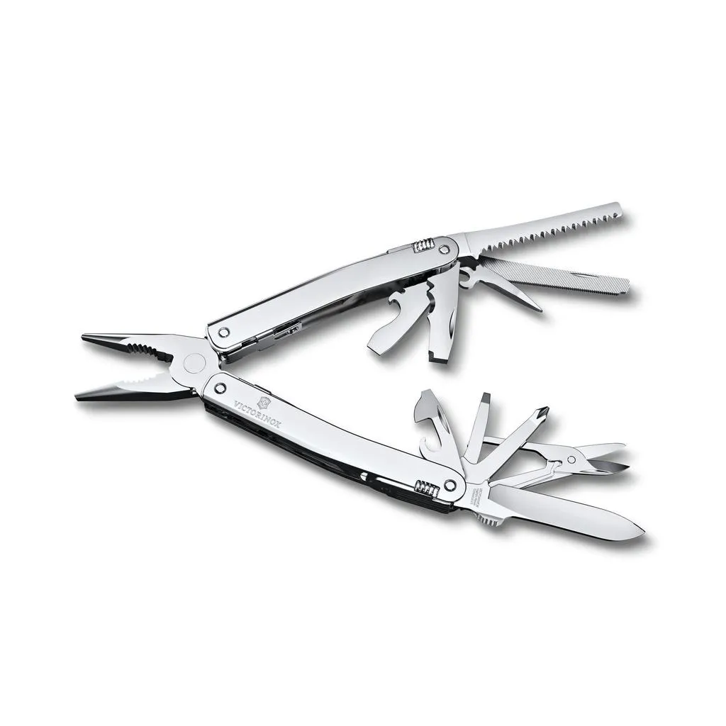 Victorinox瑞士維氏Swiss Tool Spirit MX銀款工具鉗24用瑞士刀瑞士鉗【3.0224.MN】
