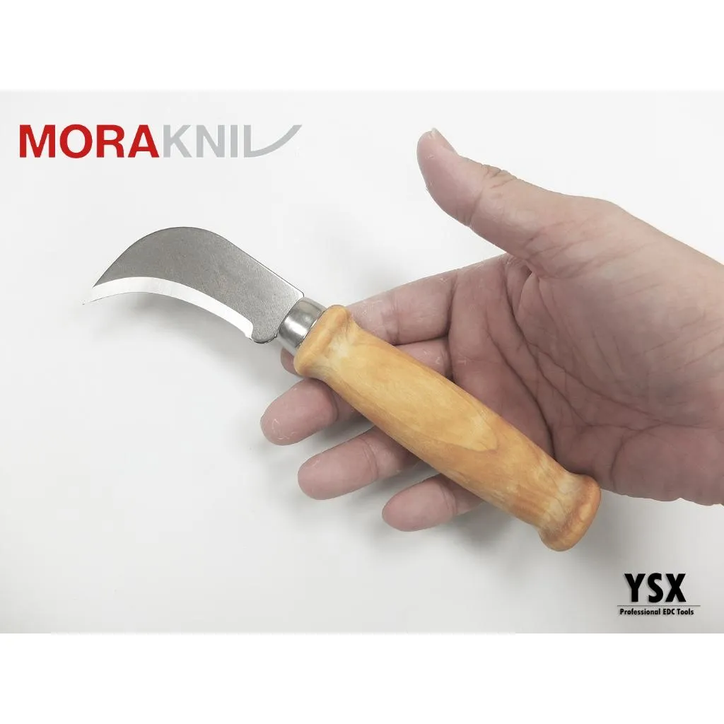 Morakniv瑞典莫拉刀Roofing Felt氈刀切枝刀6.7cm刃長不銹鋼樺木握柄【Mor13234】