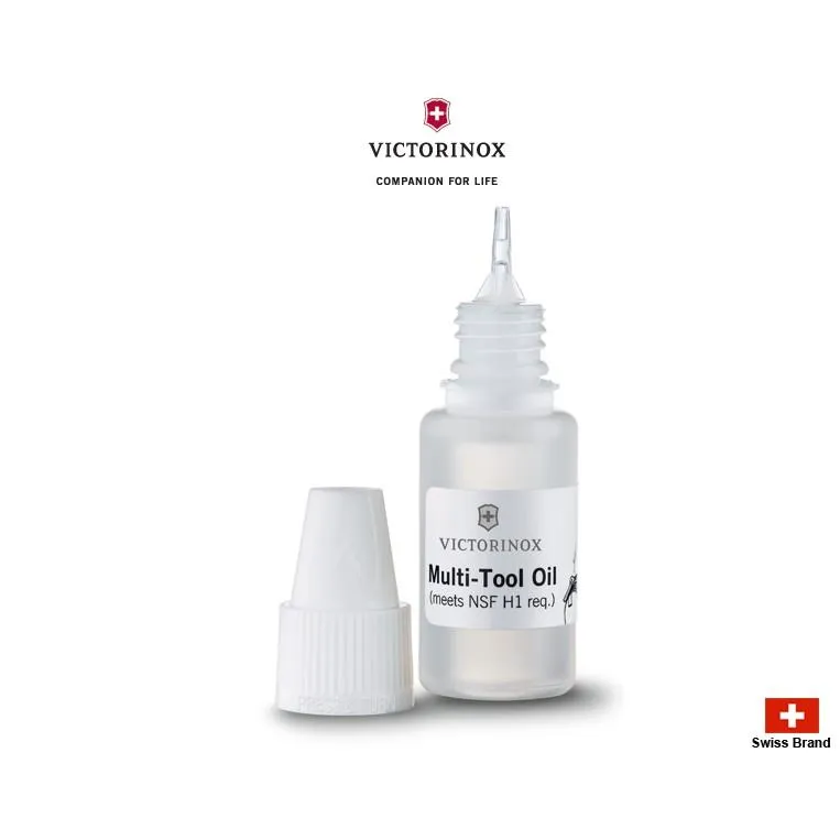 Victorinox瑞士維氏刀具專用保養油10ml瓶裝(NSF H1食品級潤滑油),瑞士製造4.3302