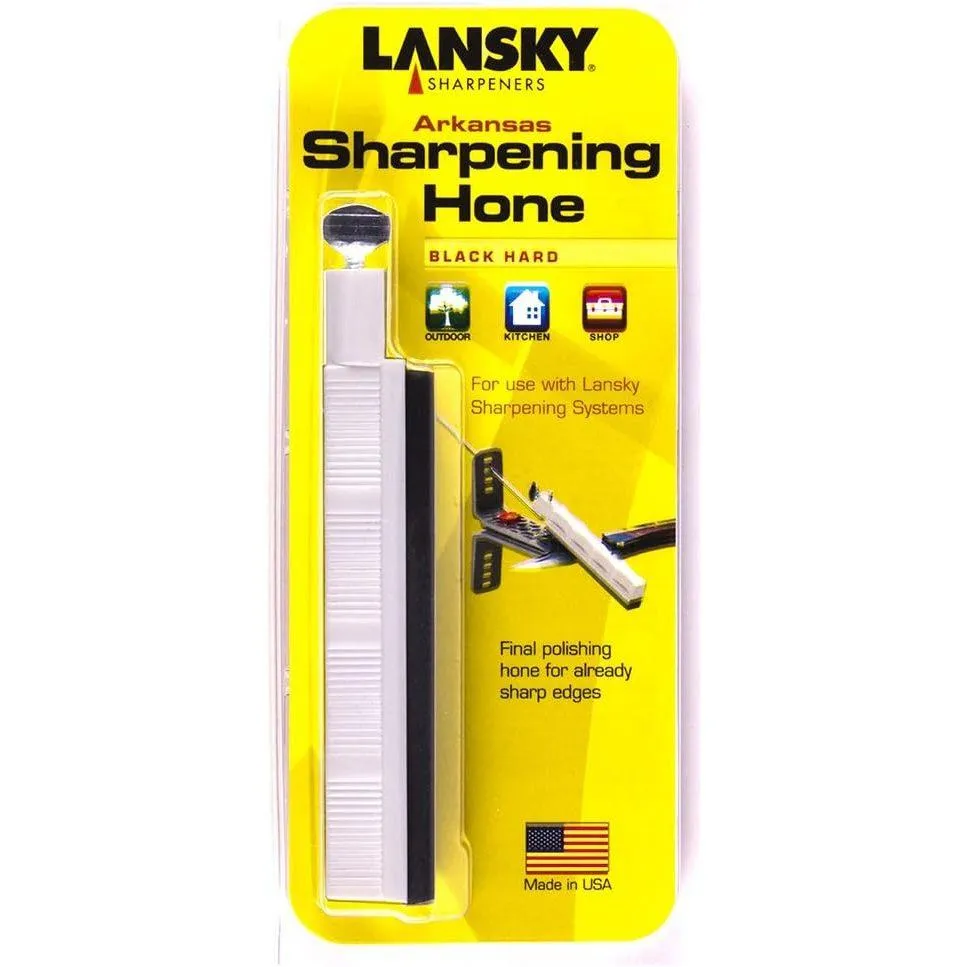 Lansky美國專業定角磨刀器磨刀系統配件 - Arkansas天然石1200-1400番平面磨刀石【LSSOBHA】