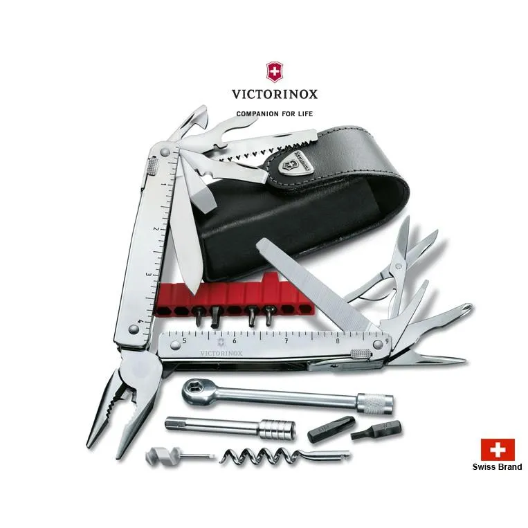 Victorinox瑞士維氏SwissTool X Plus Ratchet工具鉗棘輪40用瑞士刀 3.0339.L