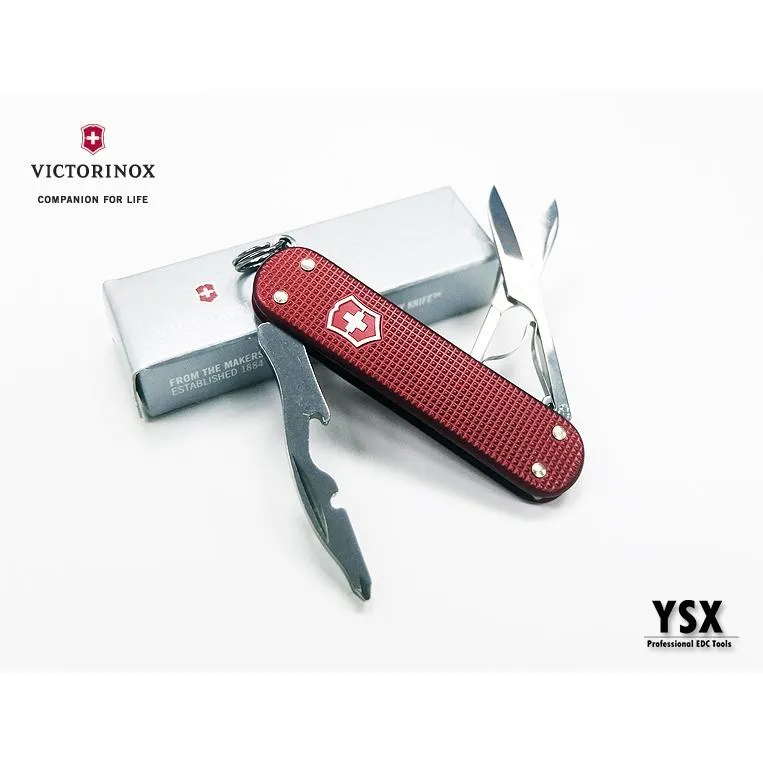 Victorinox瑞士維氏58mm瑞士刀鋁合金Companion S Alox 5用3色可選 0.6261