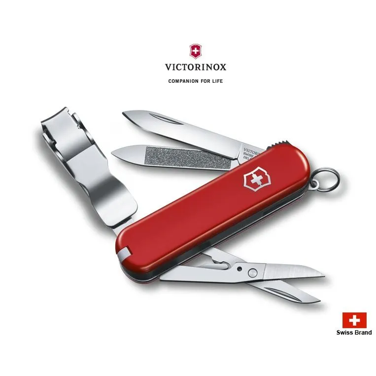 Victorinox瑞士維氏65mm指甲剪Nail Clip 580,8用瑞士刀,瑞士製造 0.6463