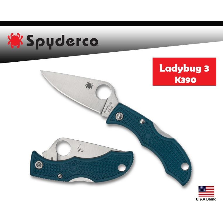 Spyderco美國蜘蛛 Ladybug 3迷你折刀FRN柄K390鋼【SPLFP3K390】