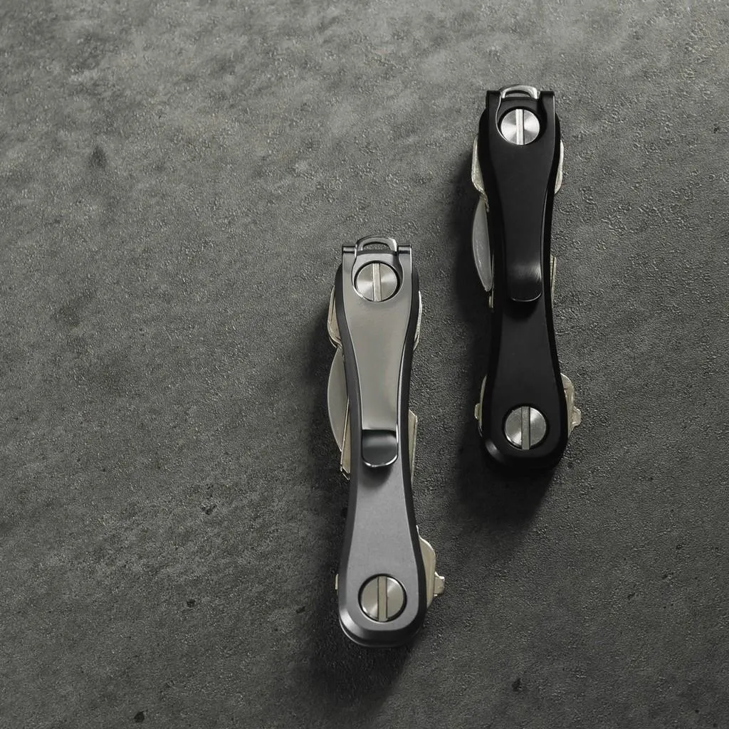 美國Keysmart鑰匙收納器零配件-Deep Carry Pocket Clip不銹鋼拋光長背夾【KS800-SS】
