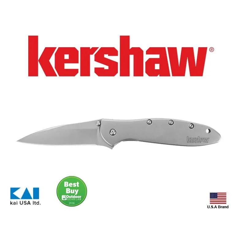 美國Kershaw折刀(美製版)Leek系列雙重鎖定14C28N不銹鋼刀刃410不鏽鋼柄【KS1660】