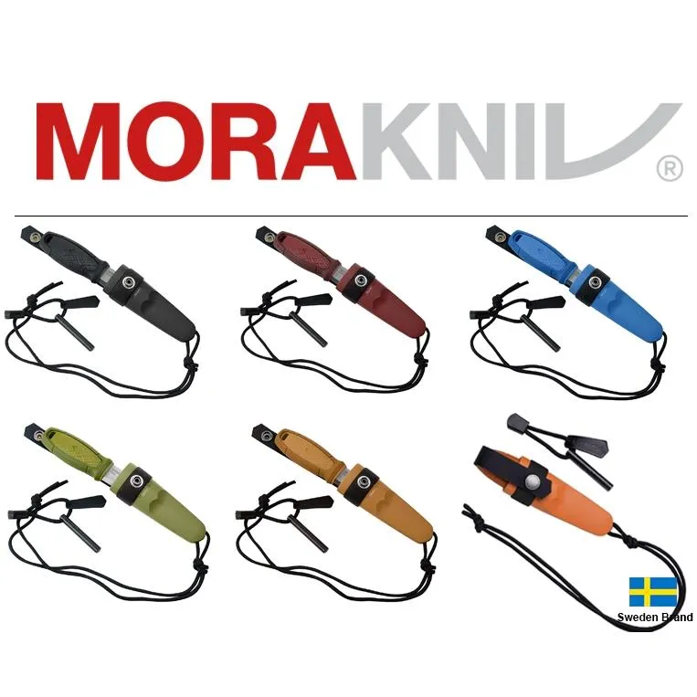 Morakniv瑞典莫拉刀Eldris Kit 套件組不銹鋼5.9cm刃長六色可選【MorEldrisKitall】