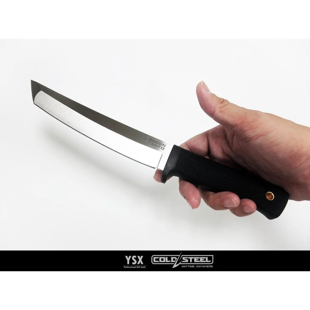 美國Cold Steel冷鋼Recon Tanto劍型直刀日本VG-10三枚鋼Kray-Ex握柄附刀鞘【CS35AM】