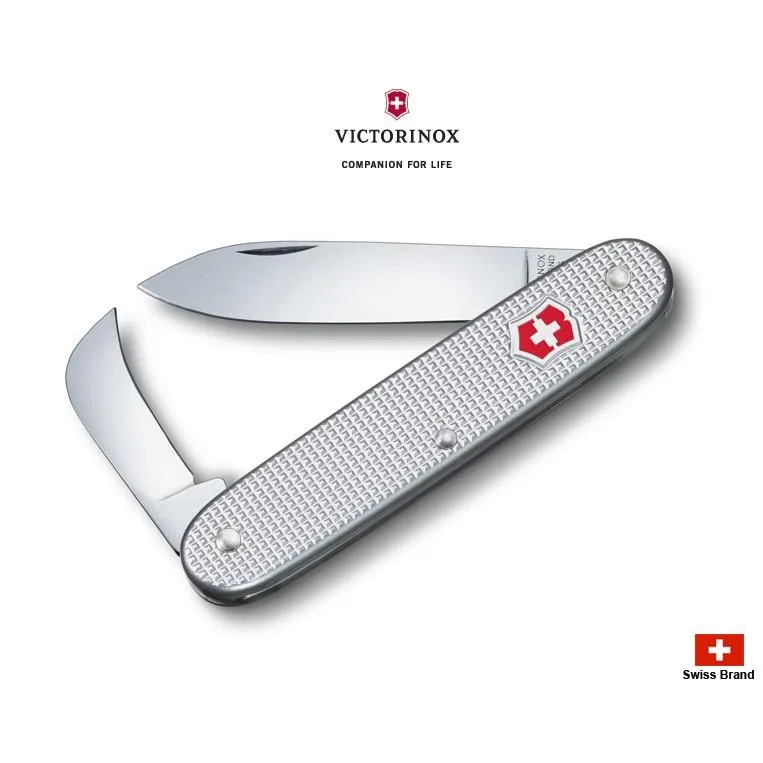 Victorinox瑞士維氏鋁合金系列93mm先鋒者彎刃,2用瑞士刀,瑞士製造好品質【0.8060.26】