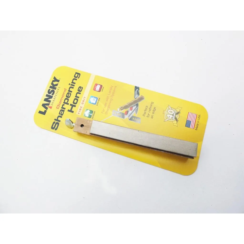 Lansky美國專業定角磨刀器磨刀系統配件 -Diamond金鋼砂600番平面磨刀石【LSLDHFN】