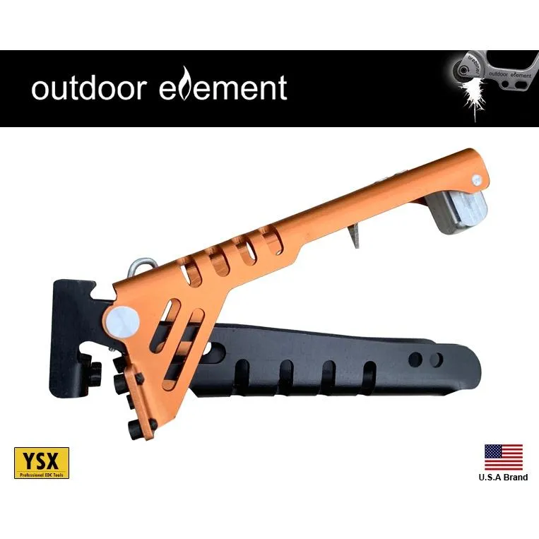 美國Outdoor Element 鋁合金手持鍋夾和燃料罐回收工具【OEMT1】