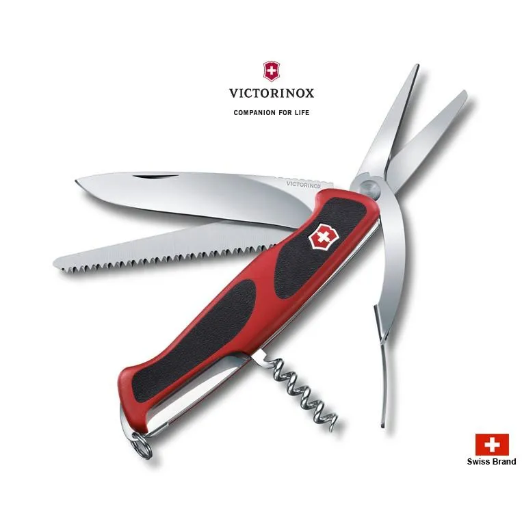 Victorinox瑞士維氏130mm長RangerGrip 71,8用瑞士刀,瑞士製造好品質【0.9713.C】