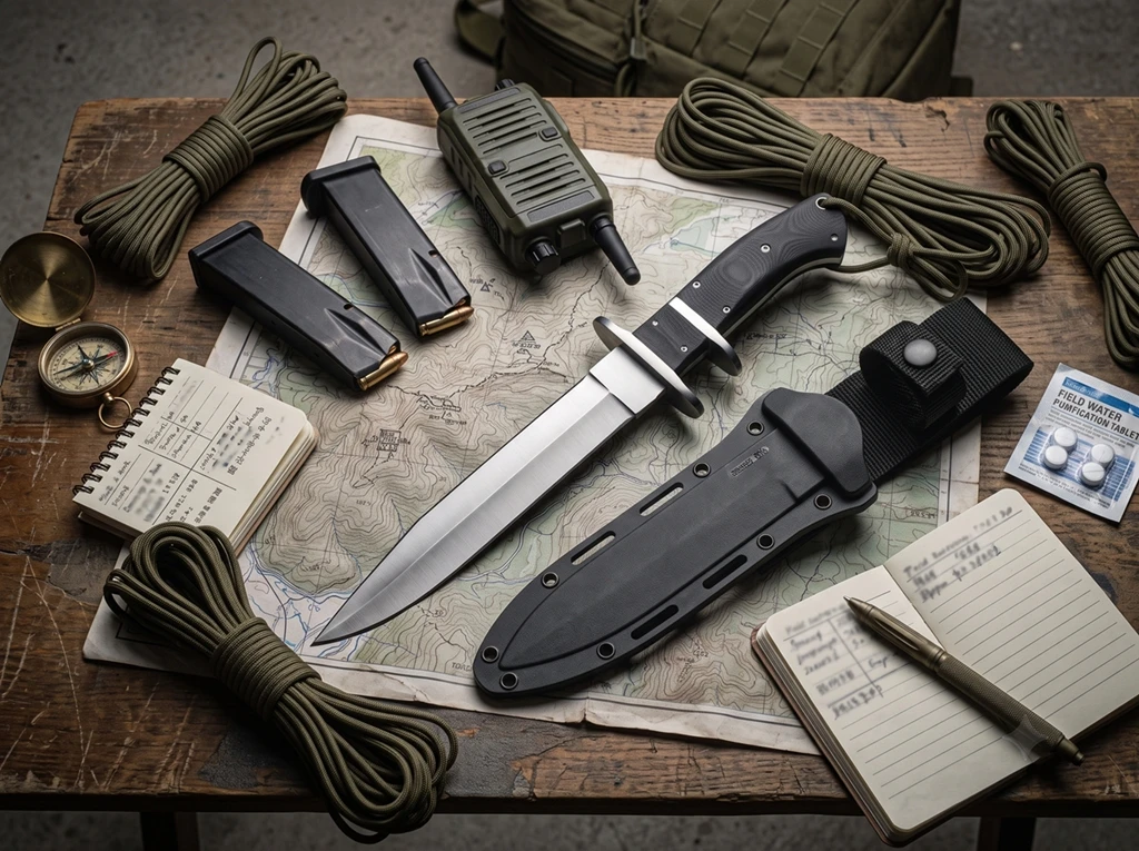 美國Cold Steel冷鋼刀具BLACK BEAR CLASSIC VG10三枚鋼G10握柄附刀鞘35AR