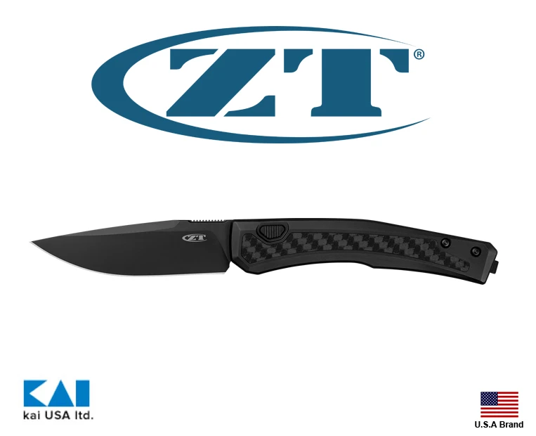 Zero Tolerance美國ZT折刀AUTO自動開關全黑MagnaCut鋼鈦/玻纖握柄ZT0556BLK
