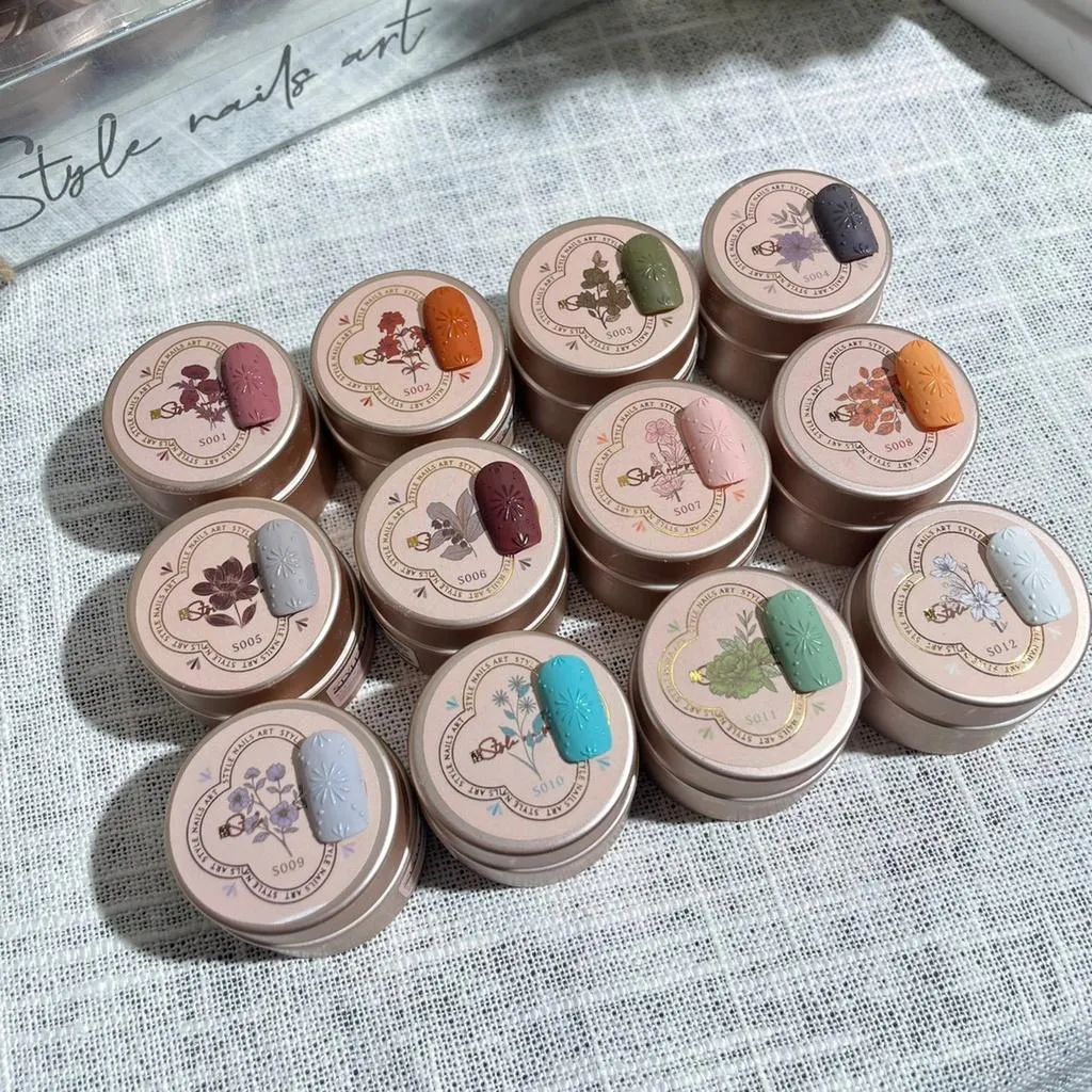 醒花膠20色