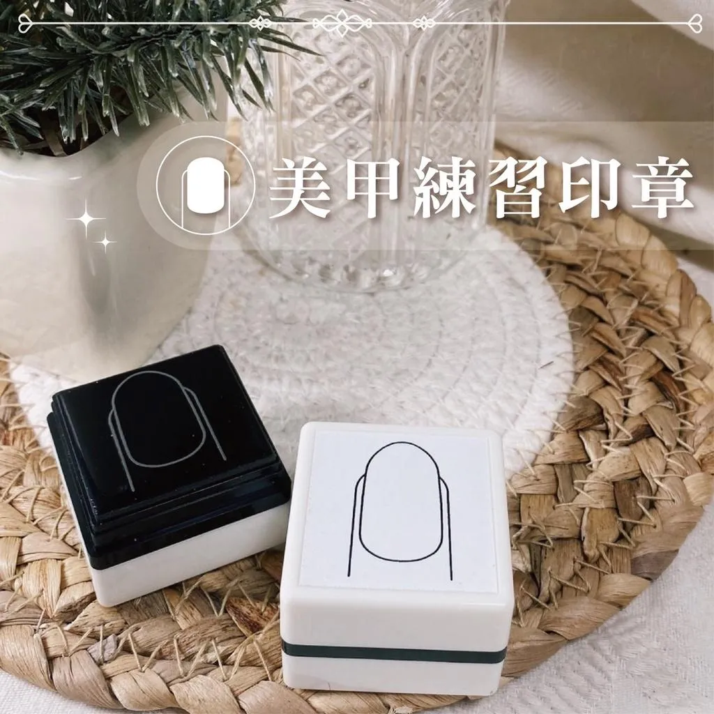 手繪美甲甲型印
