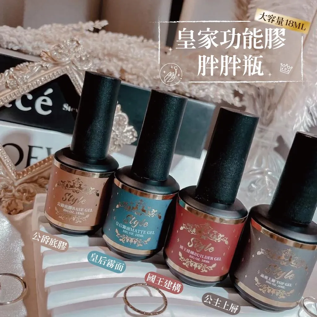 皇家胖胖瓶18ml大容量功能膠