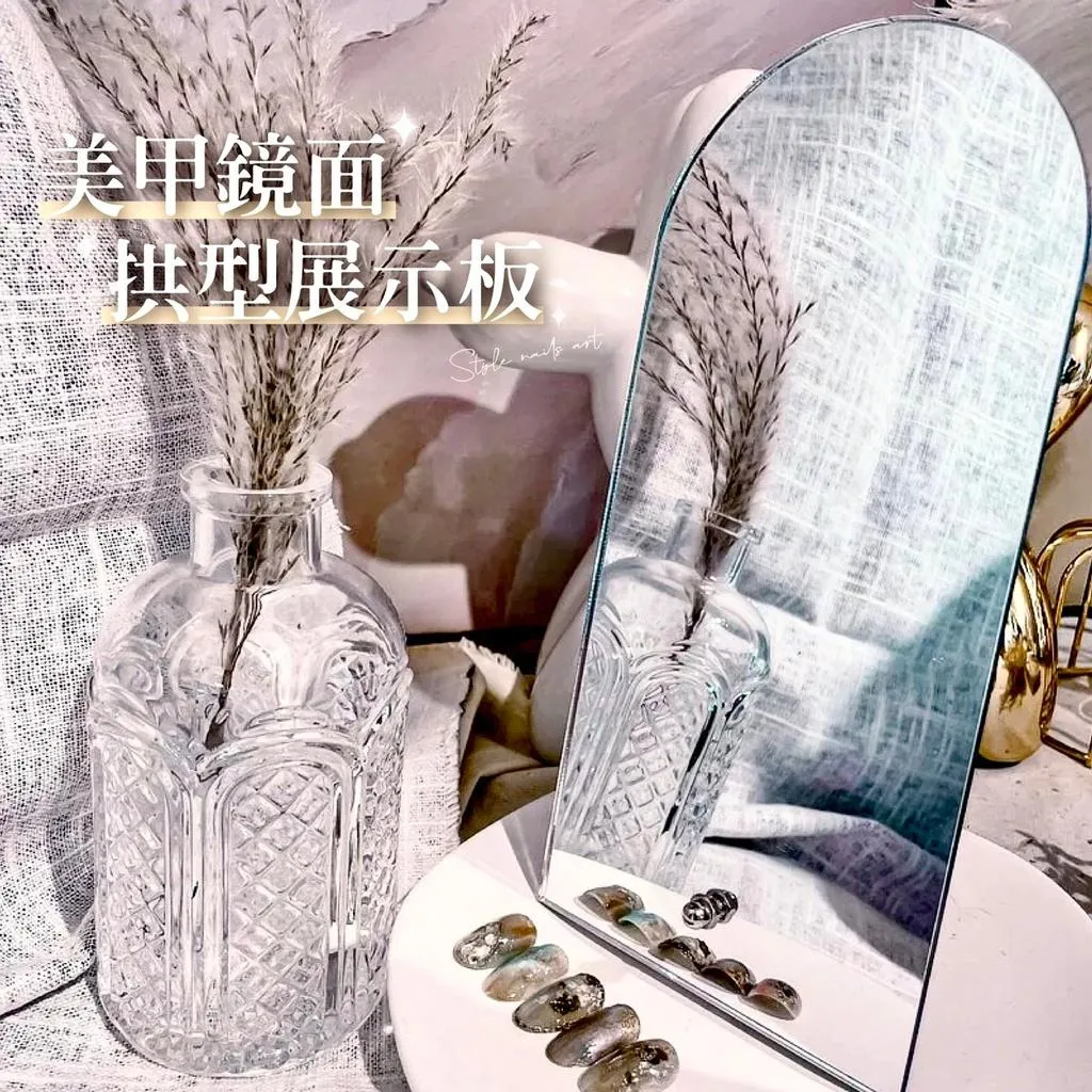 鏡面展示板美甲甲片展示架❤️