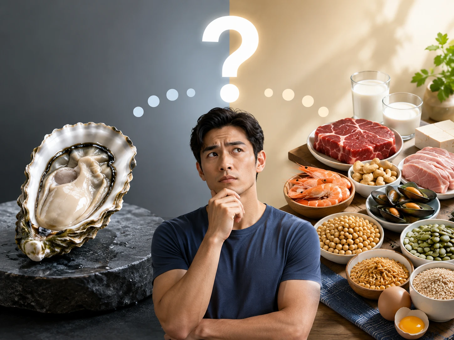 男人就該多吃牡蠣?含鋅食物吃越多越好?含鋅食物排行榜,破解長久迷思