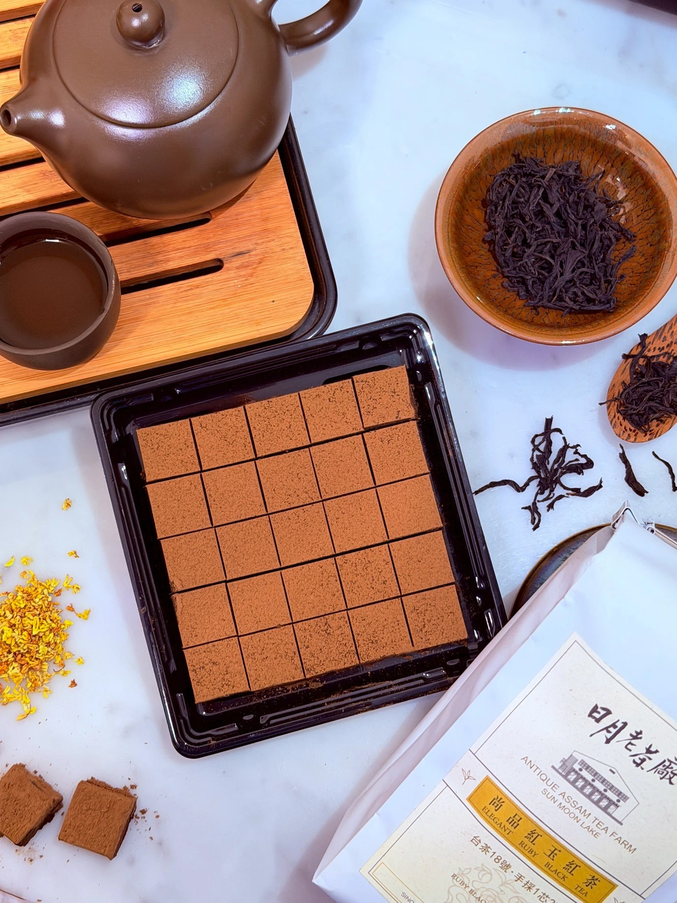 紅玉紅茶70%生巧克力