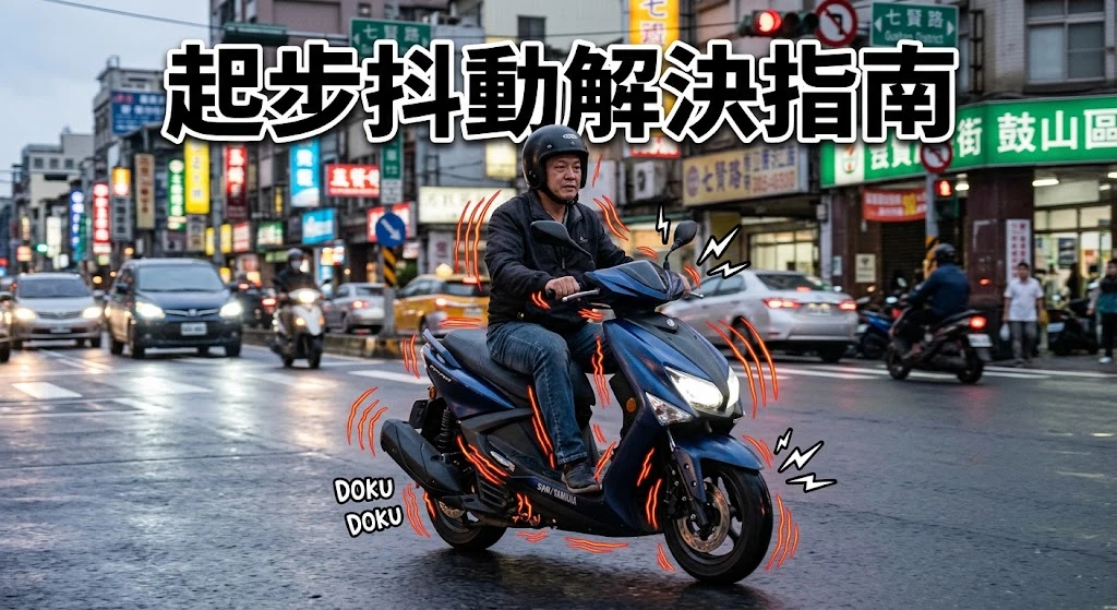 解析起步抖動與離合器打滑的物理力學差異，CVT無段變速機車起步抖動與離合器打滑物理力學受力原理分析圖