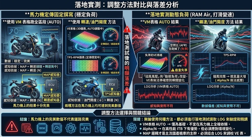 MAP 邏輯容積效率表 (VE)