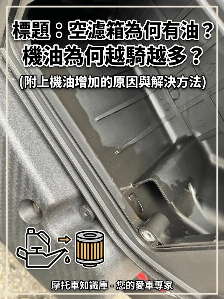 機油越騎越多 引擎吹漏氣與燃油稀釋
