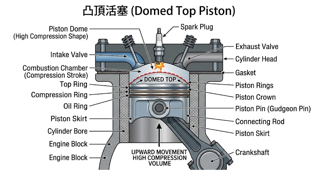 《機車改缸必懂：壓縮比與壓縮壓力差別在哪？真假燃燒室容積計算、汽缸壓力解說指南》