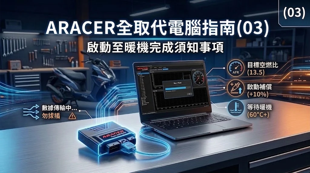 《(03)ARACER電腦撰寫流程-啟動車輛》