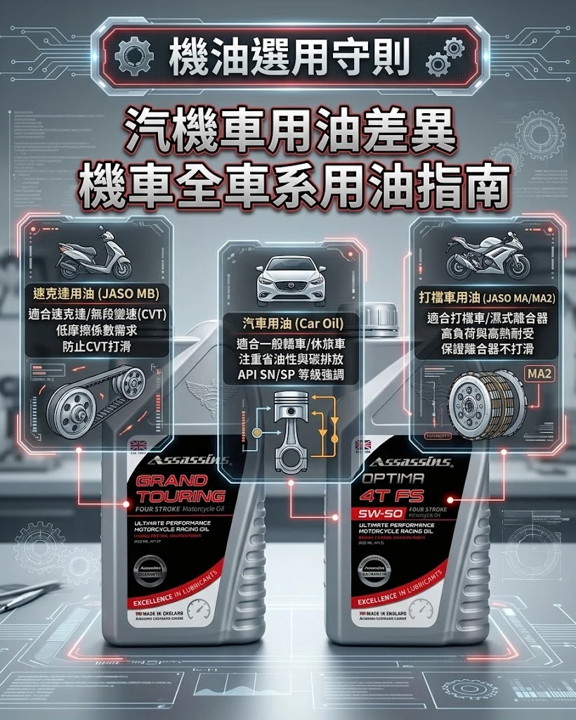 《解讀MA/MA2/MB認證機油，內附國內速可達車型原廠手冊機油指定使用番號》