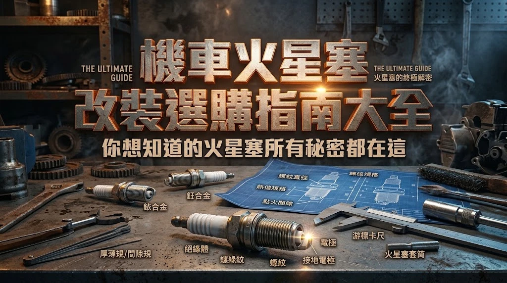 《機車火星塞改裝選購指南大全,你想知道的火星塞所有秘密都在這》