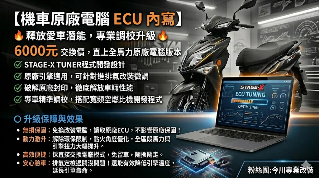 STAGEX機車原廠電腦 ECU 內寫交換/買斷(非改裝電腦) **下單前請私訊**