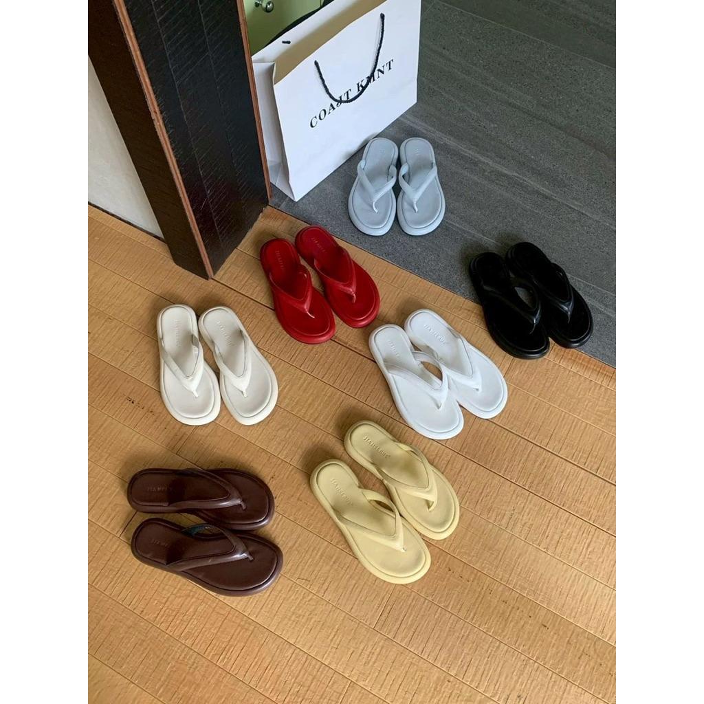 韓國多巴胺高級感夾腳軟底人字拖