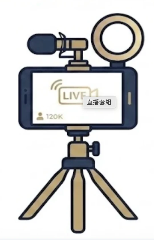 直播套件體驗組