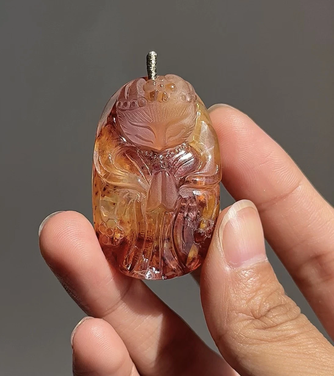 雙色效應膠花 修仙狐娘娘