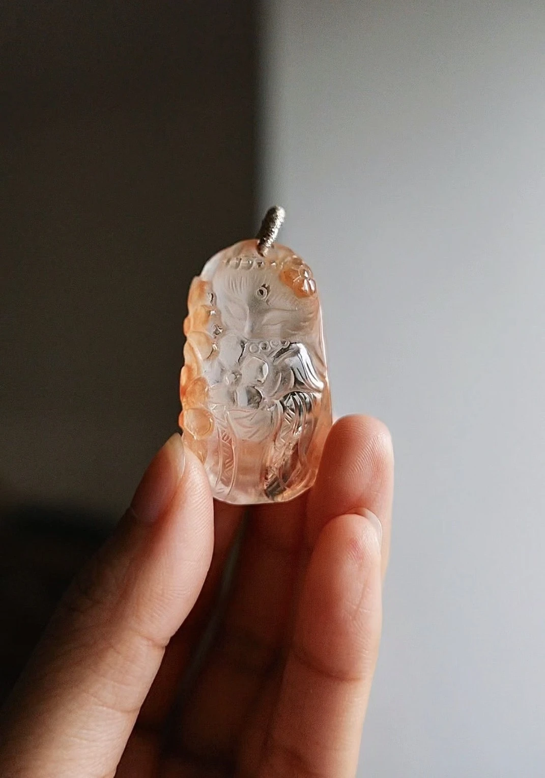柔美橘兔毛 繁花仙女狐