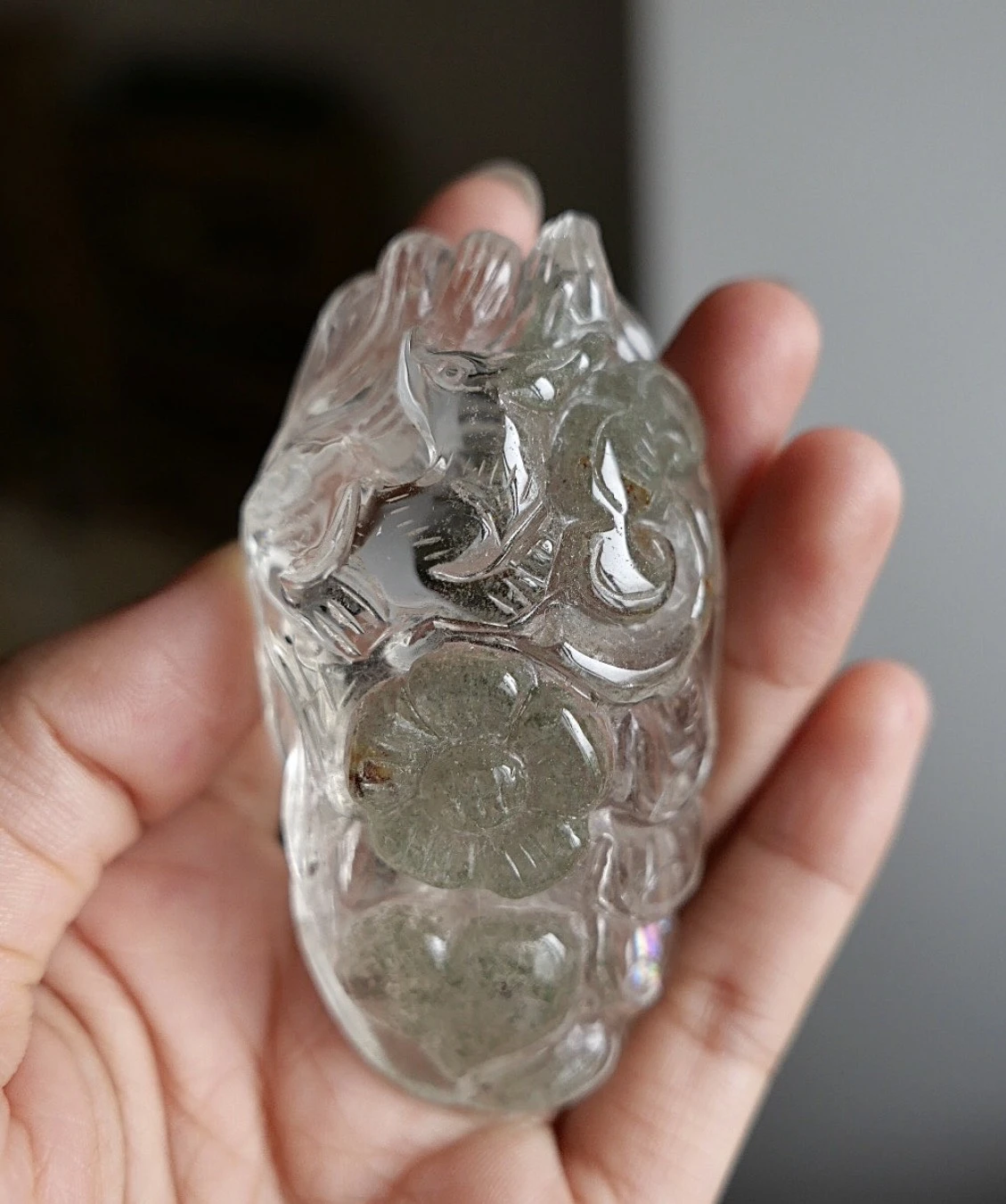 透體星光綠幽靈 福氣盈門狐