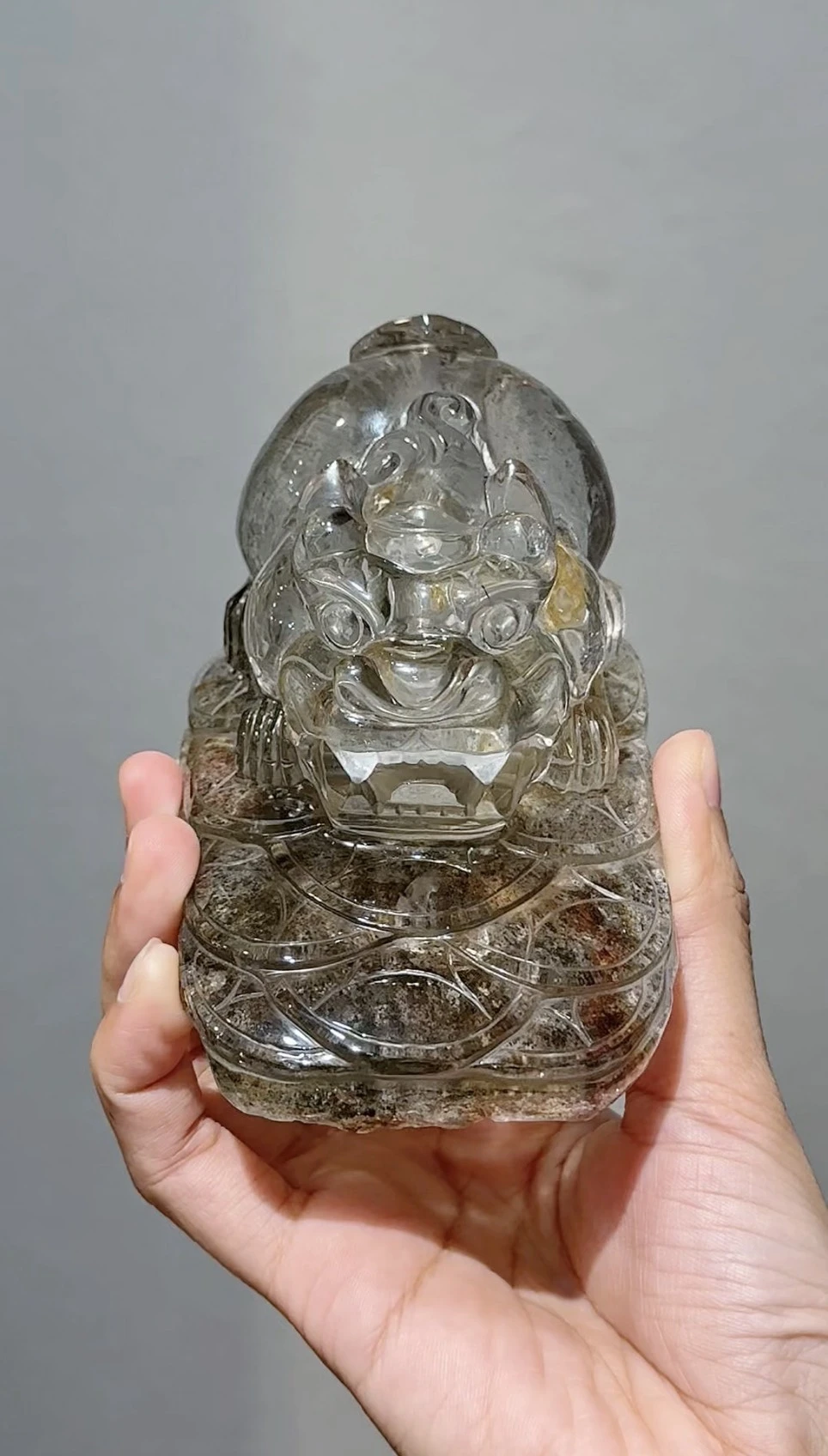 精品 大錢幣綠幽貔貅