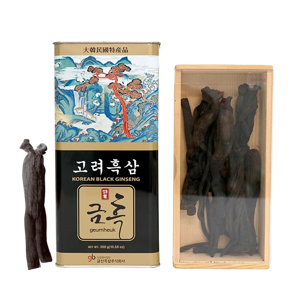 高麗黑蔘_고려흑삼_Korean Black Gingseng 300g