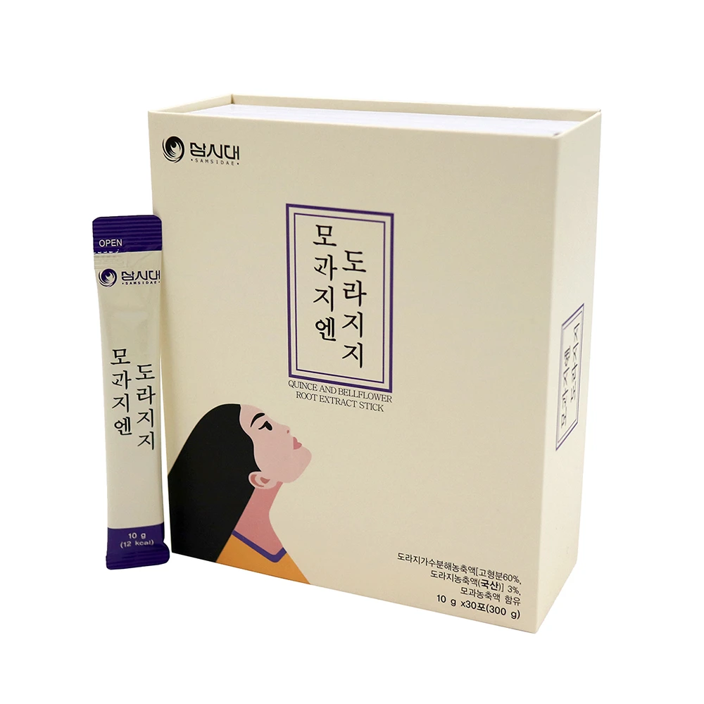 桔梗發酵濃縮液_모과지엔 도라지지_Quince and Bellflower Root Extract Stick 10gx30sticks