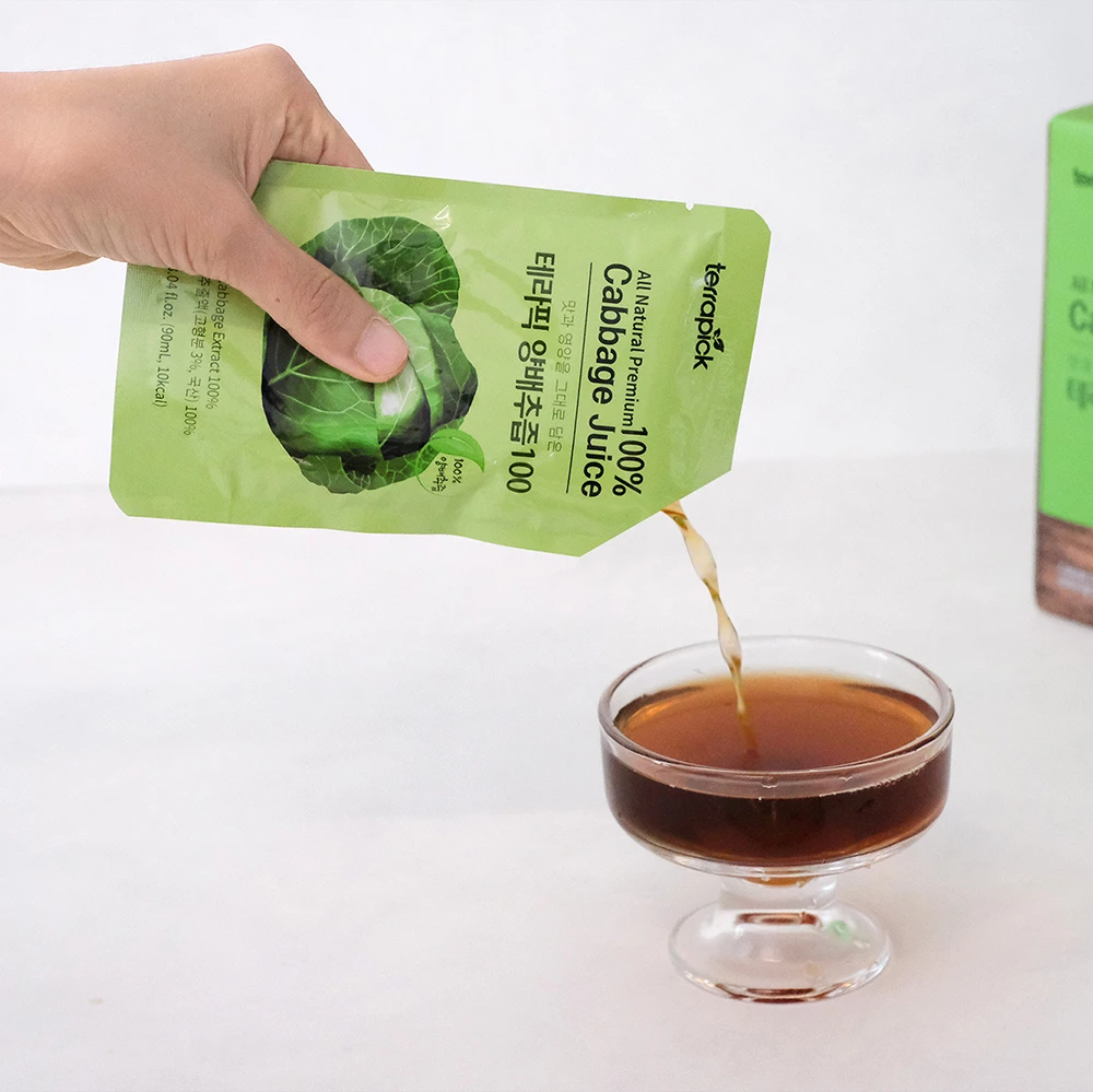 高麗菜麥盧卡濃縮液_테라픽 양배추즙_Cabbage extract beverage 90mlx30pouches