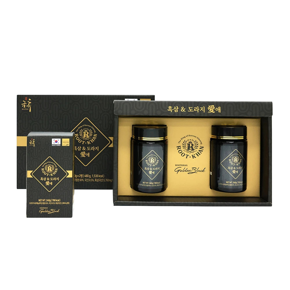 黑桔梗花濃縮膏_흑삼&도라지애_Korean Black Ginseng & Bellflower Root Extract