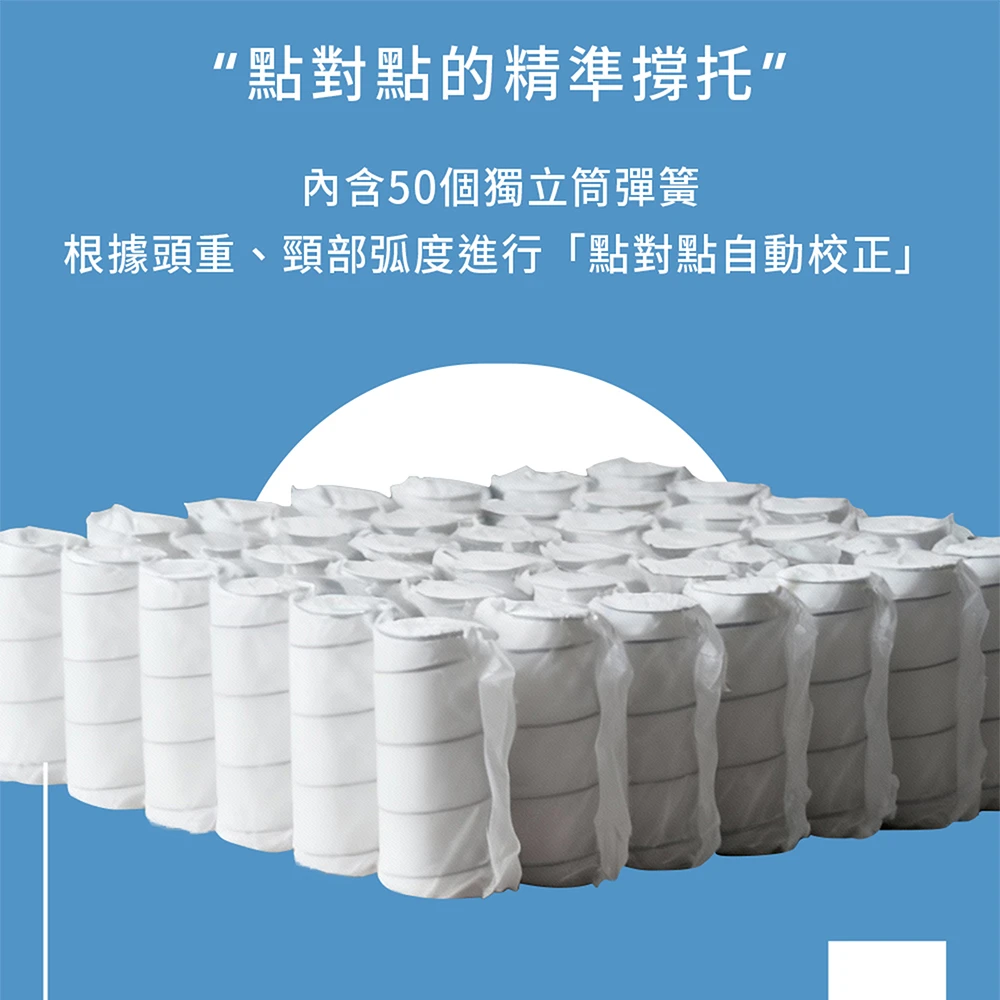 石墨烯獨立筒枕